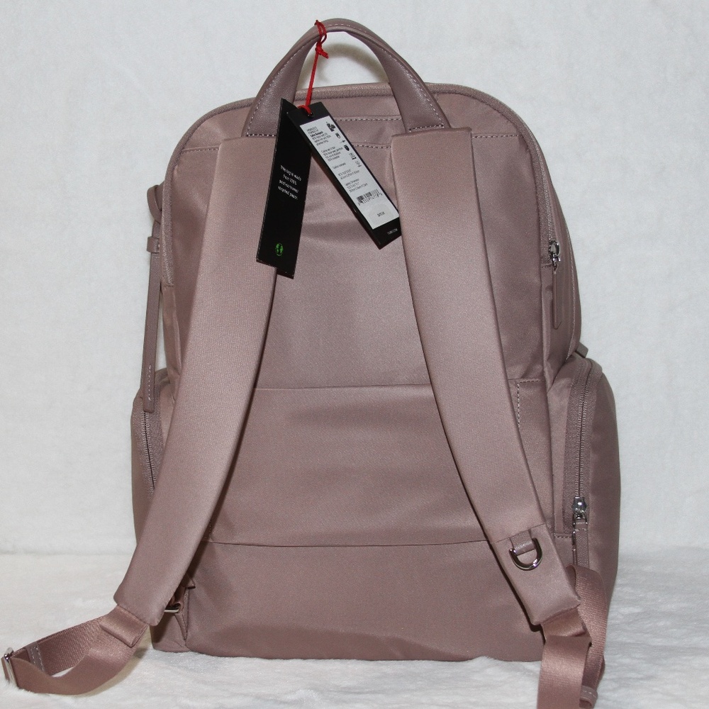 TUMI Voyageur Celina Backpack Rucksack Travel Laptop Bag Light Mauve - Picture 3 of 5